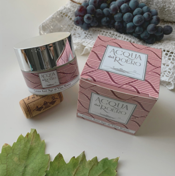 Anti-aging cream with Roero Riserva wine