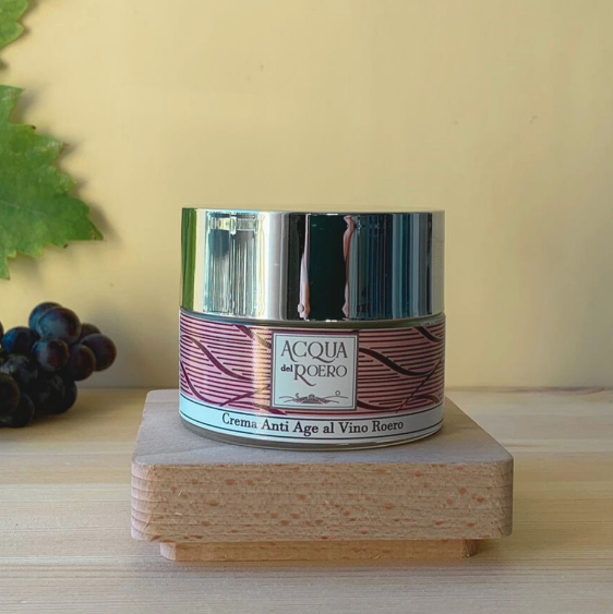 Anti-aging cream with Roero Riserva wine