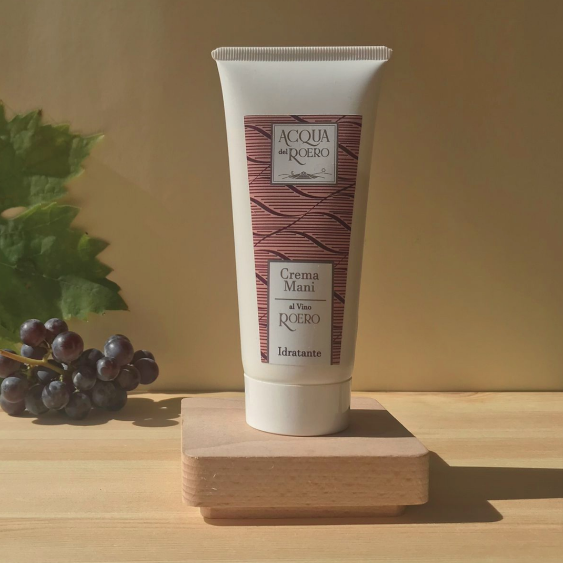 Hand cream with Roero Riserva wine