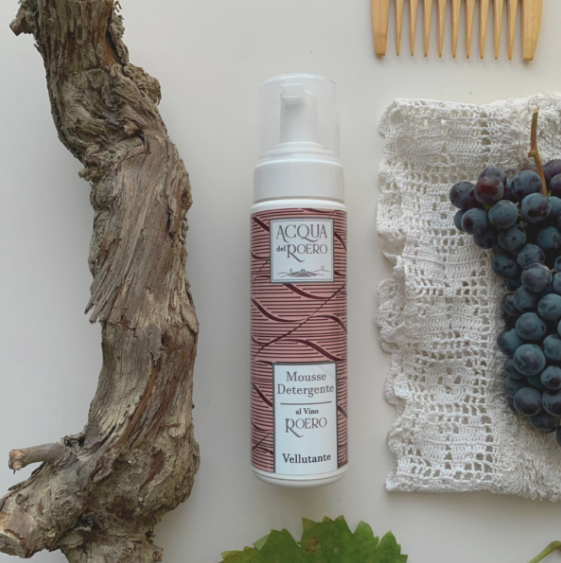 Cleansing mousse with Roero Riserva wine