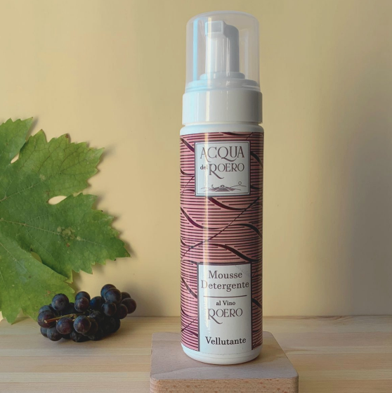 Cleansing mousse with Roero Riserva wine