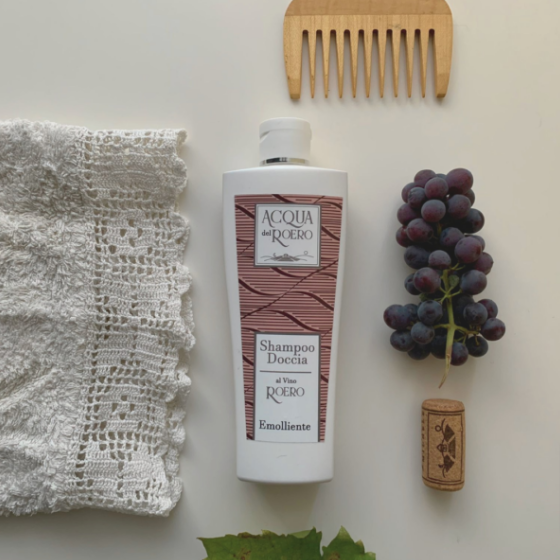 Shampoo-Shower with Roero Riserva Wine